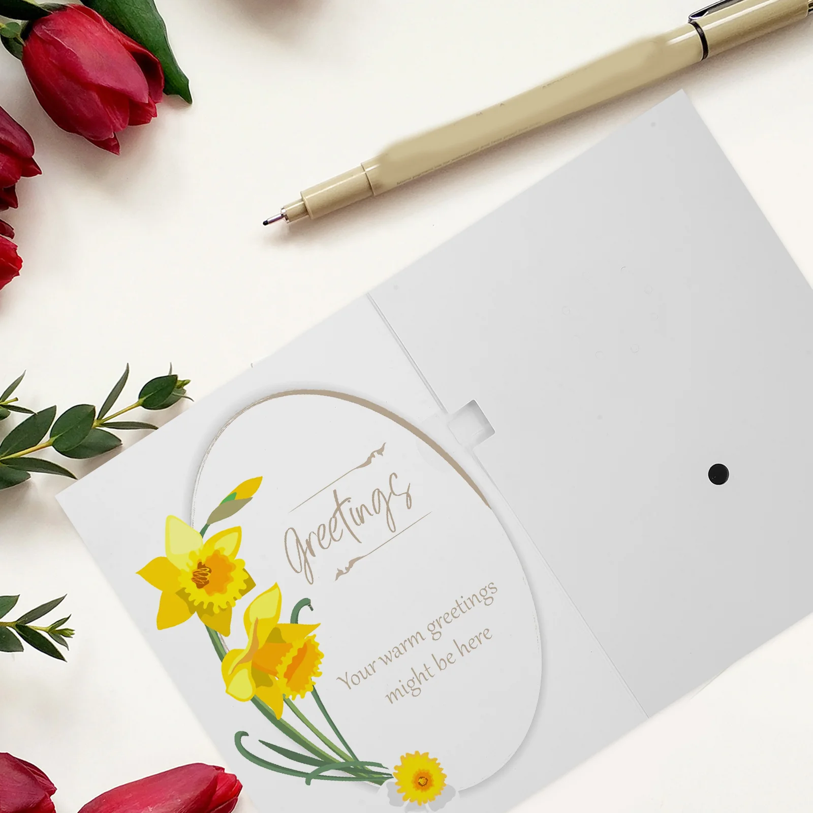 

Graffiti Recording Greeting Cards Paper Talking Recording Blessing Cards Blank Cards Greeting Cards for DIY Gift Present