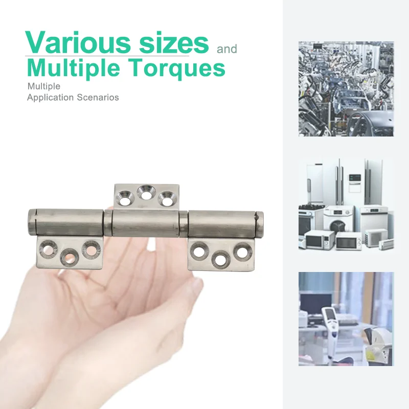 Mechanical Equipment Heavy-duty Door Made Of 304 Stainless Steel With Built-in 360 Degree Rotating Shaft Flag Hinge Triple Hinge