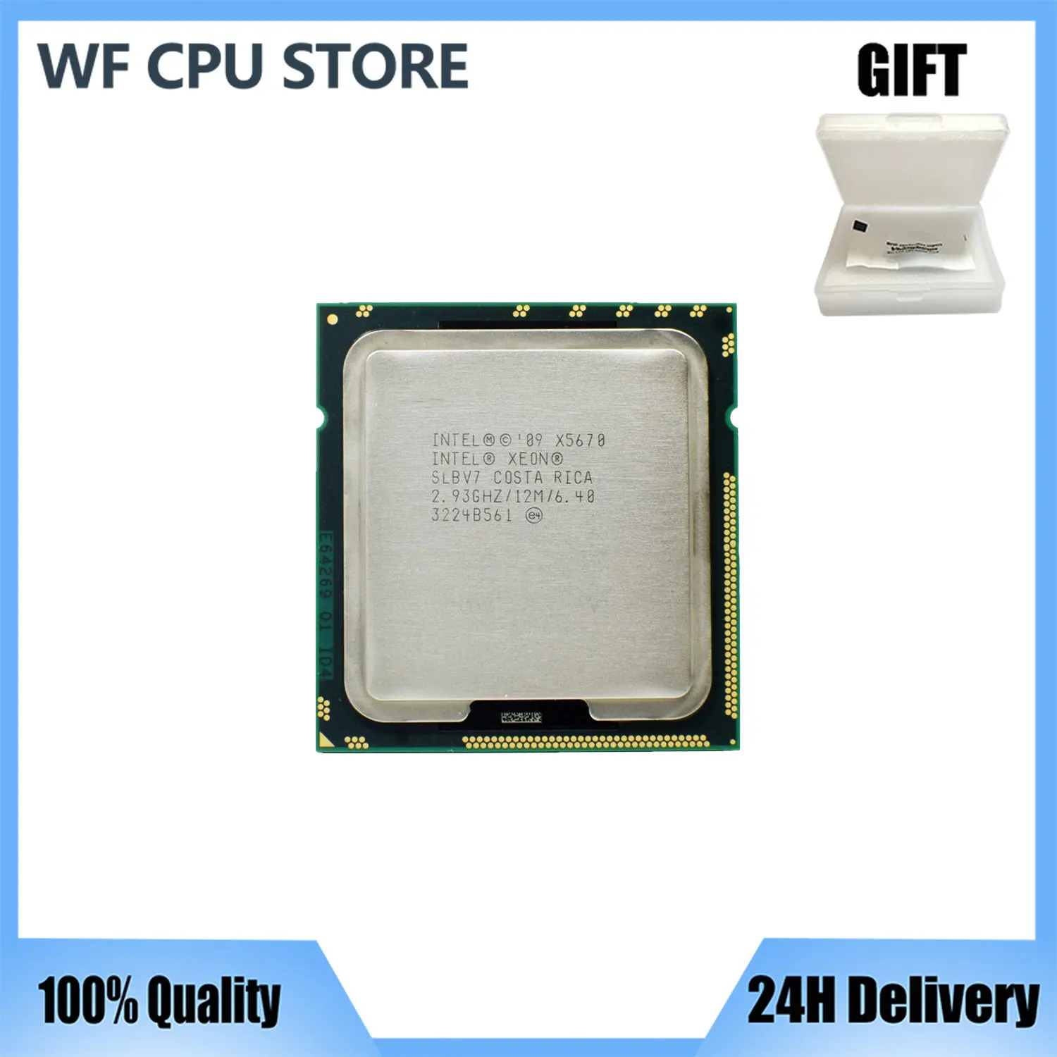 

Intel Xeon X5670 Processor 2.93GHz LGA 1366 12MB L3 Cache Six Core server CPU