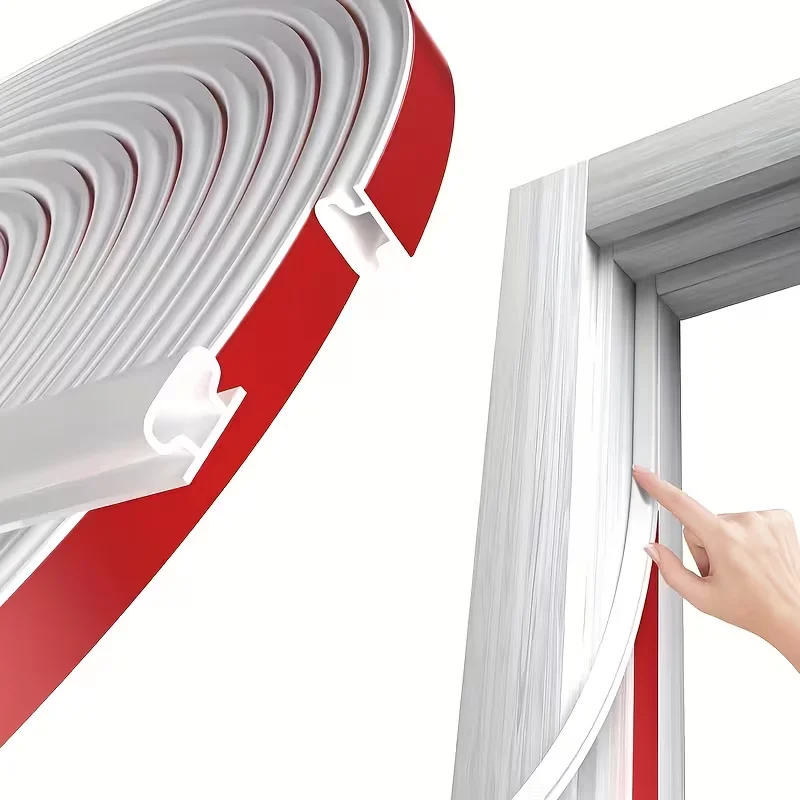 Universal Self-Adhesive Weatherproof Door and Window Seal Strip
