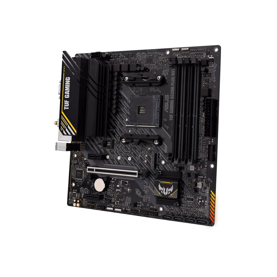 ASUS TUF GAMING A520M-PLUS WIFI マザーボード ソケット AM4 CPU DDR4