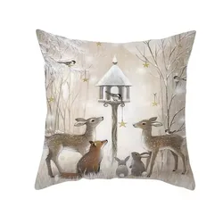 Festive 45cm Christmas Cushion Cover - 45cm (A118)