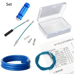 Enhanced Bicycle Internal Cable Routing Kit for Frames and Inner Wire Installation Guide Tool (Standard Set)