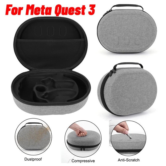 Storage Box Bag for Meta quest 3 Wear Halo Strap Travel Carrying Case Cover  Pouch Hard EVA - AliExpress