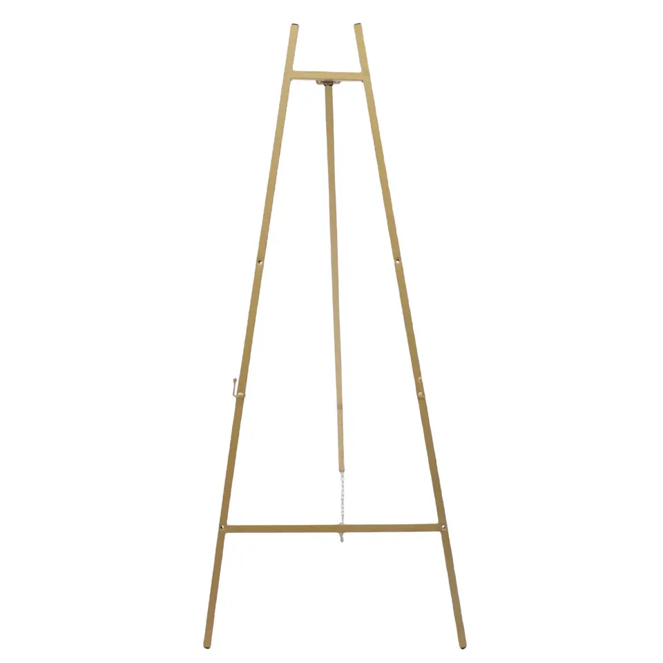 Gold Adjustable Floor Easel Stand for Displays