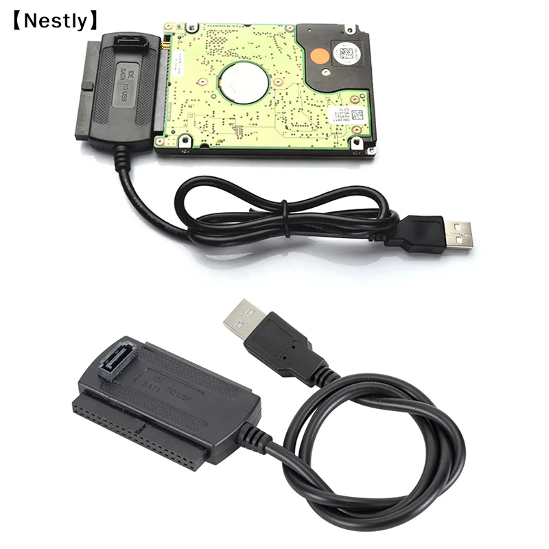 2.5 3.5인치 하드 드라이브 HD용 USB 2.0-IDE 어댑터 변환기 케이블〔Nest〕