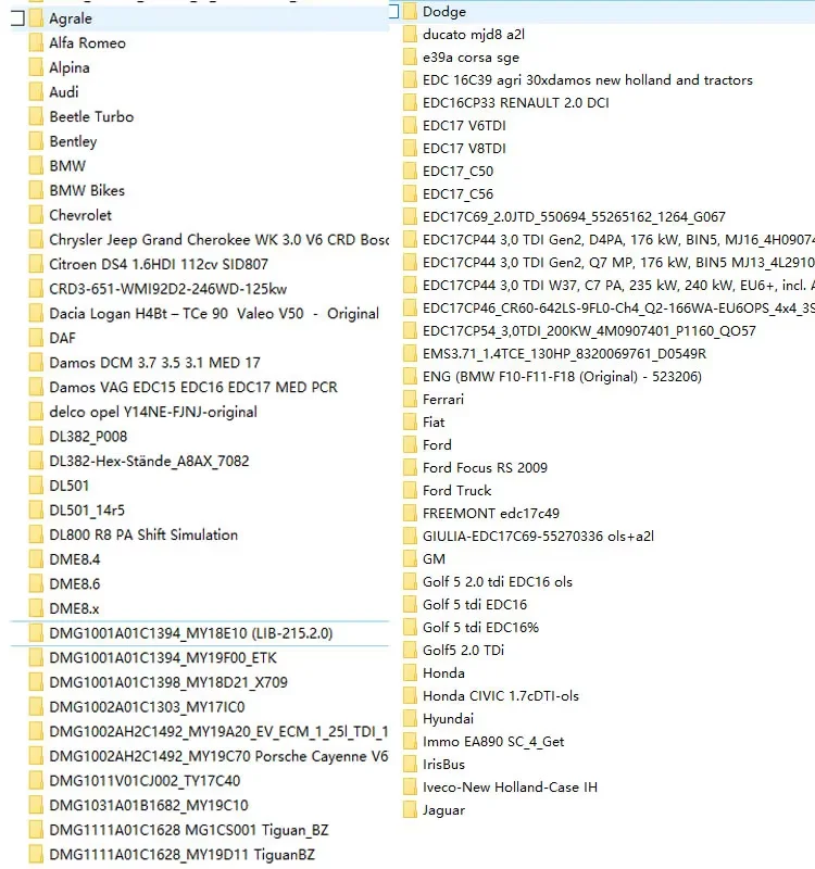 ECU Programming Tool Winols 4.7 software 93GB Damos file latest ECU programming tool installation video guide