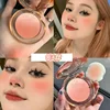 Peach Pink Blusher Matte Purple Cheek Tint Blush Makeup Lasting Brighten Facial Silky Smoothness Rouge Powder Palette Cosmetics 1