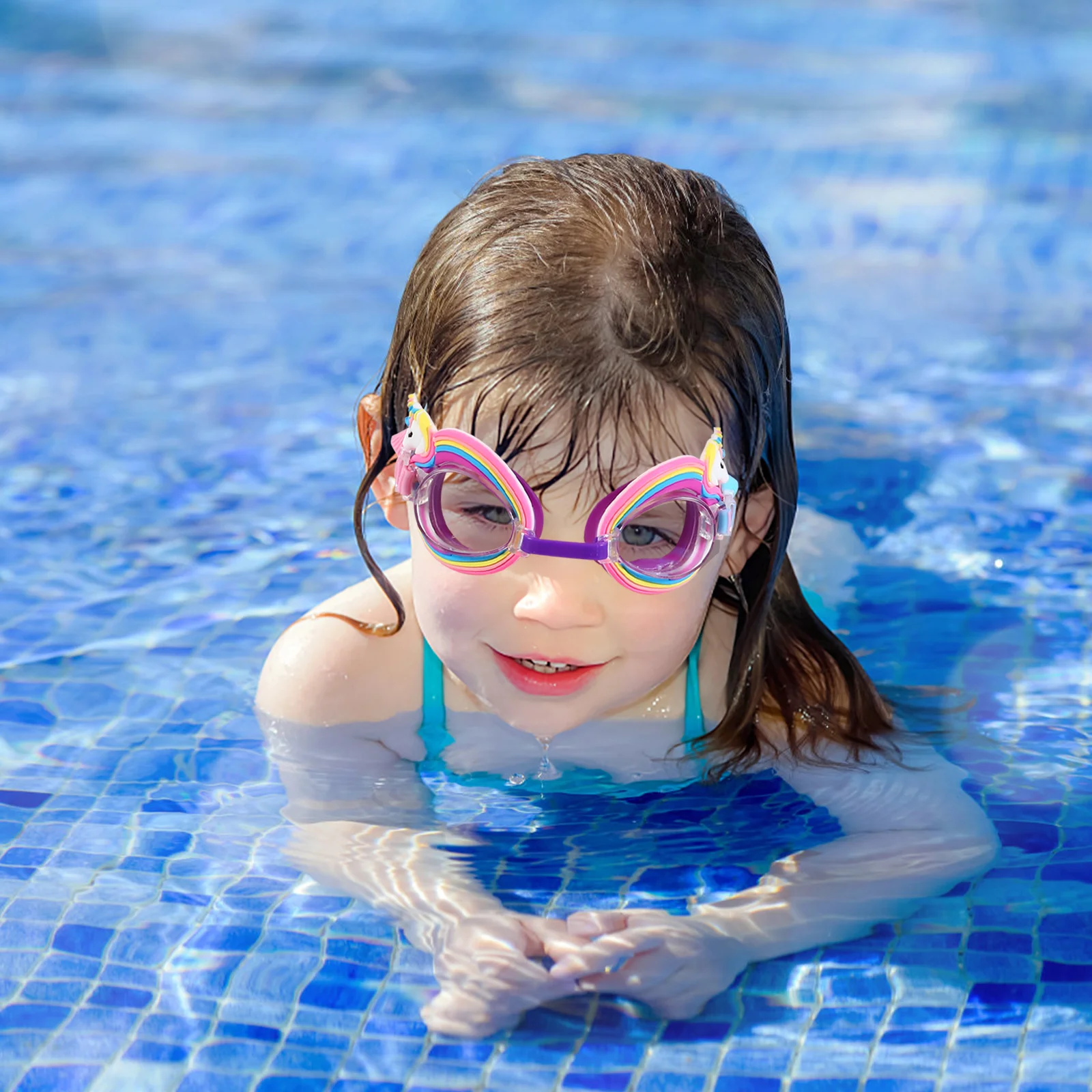 

Goggles Swimming Kids Swim Goggle Glasses Pool Water Anti Fog Toddler Prescription Girls Underwater For Child Beach Uv