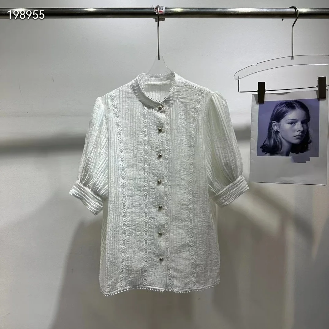 

wd0620 Fashion women Blouses & Shirts 2024 Popular European Design party style Women's Clothing