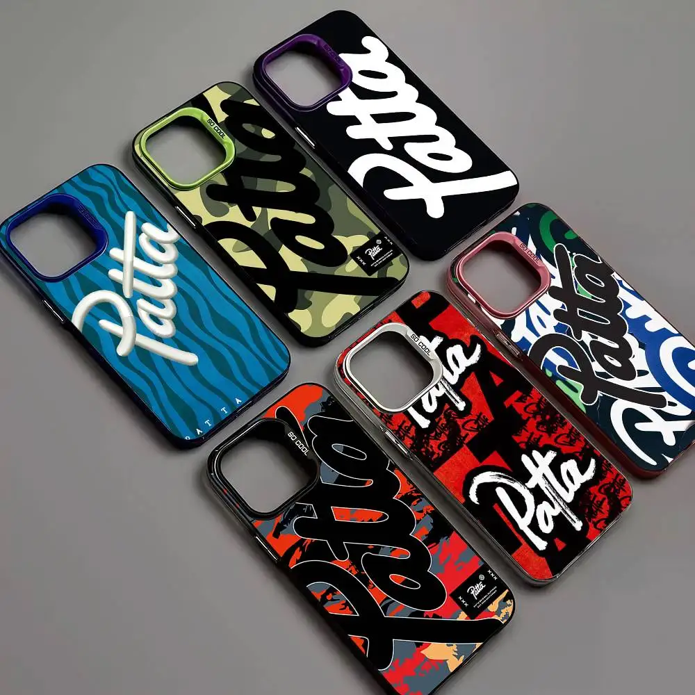 Coque de téléphone p-patta à la mode, étui rigide couleur pour IPhone 17 Air Pro Max