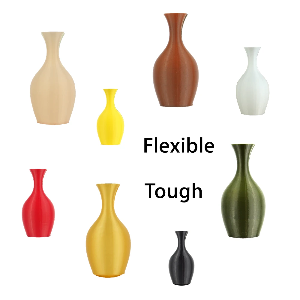LeoPlas FDM 3D 프린터 소모품 인쇄 소모품용 TPU 필라멘트, 유연한 1kg, 95A 쇼어 경도, 1.75mm