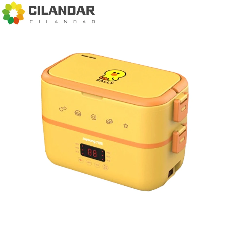 Lancheira de Isolamento Elétrico Portátil Joyoung no Aquecimento Queima a Seco Jiuyang Fh550 Sally Brown