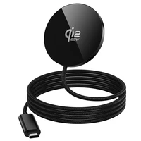 HOCO Qi2 25W Magnetic Wireless Fast Charging Pad For iPhone 17 16 Pro Max USB C Ultra Thin Wireless Charging Pad For Airpods Pro - Image 4