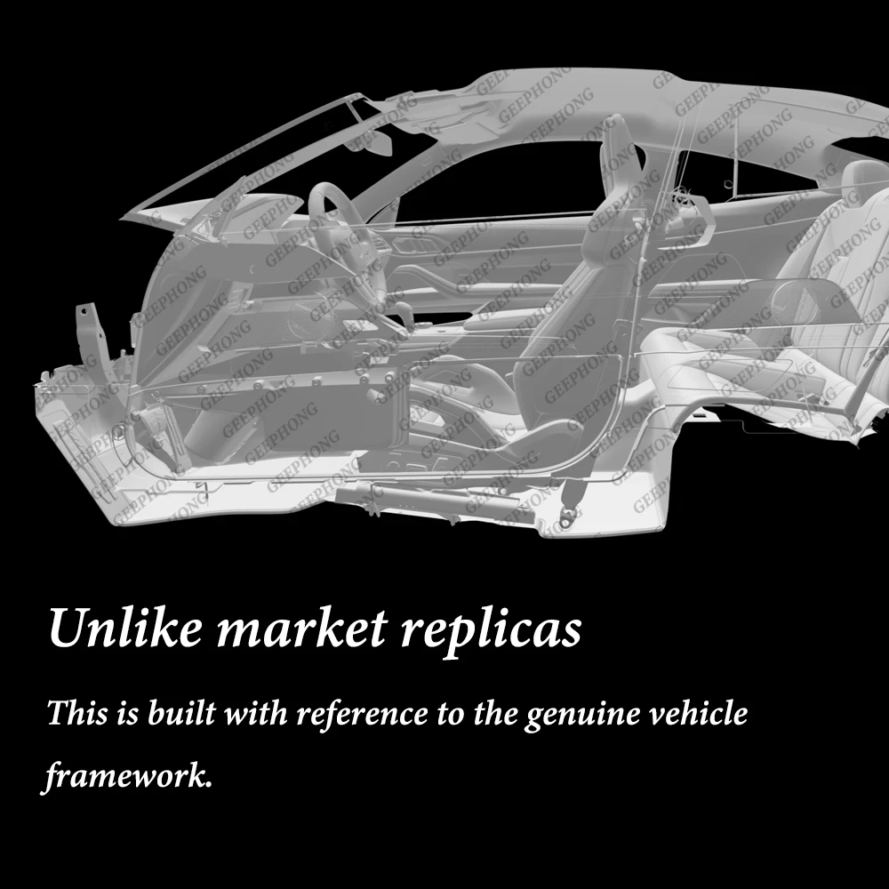 Carbon Bucket Seat Bolster Protector Set for BMW M2 M3 M4 M5