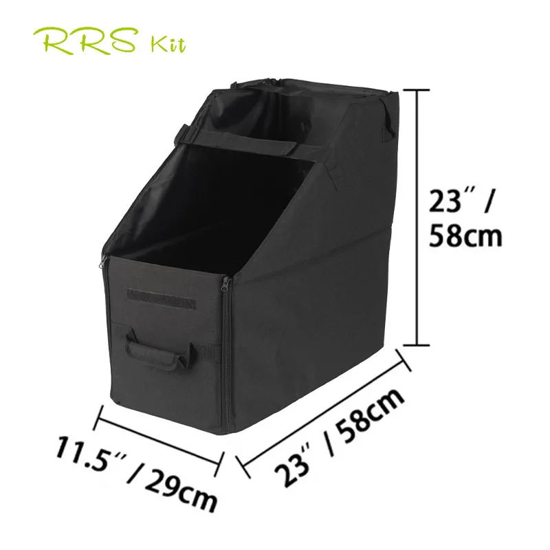 Cycling Tools Storage Box Bike Storage Box Folding Bicycle Storage Box for Brompton Car Trunk Storage Box Waterproof Car folding storage box