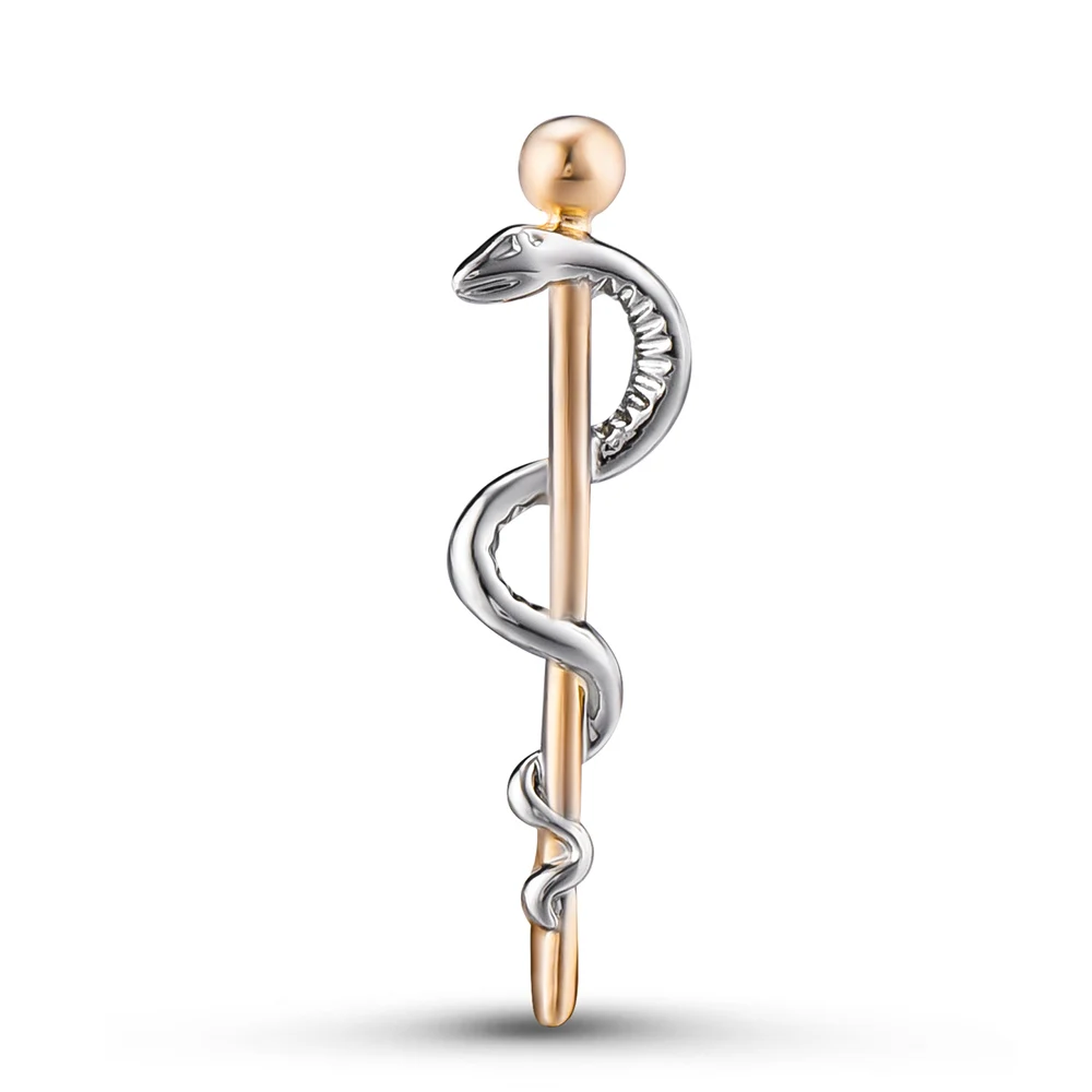 Serpente Personale Di Asclepius Simbolo Medico Distintivo Spilla Smaltata Spilla Gioielli Regali Per Medici E Infermieri Souvenir Ospedalieri