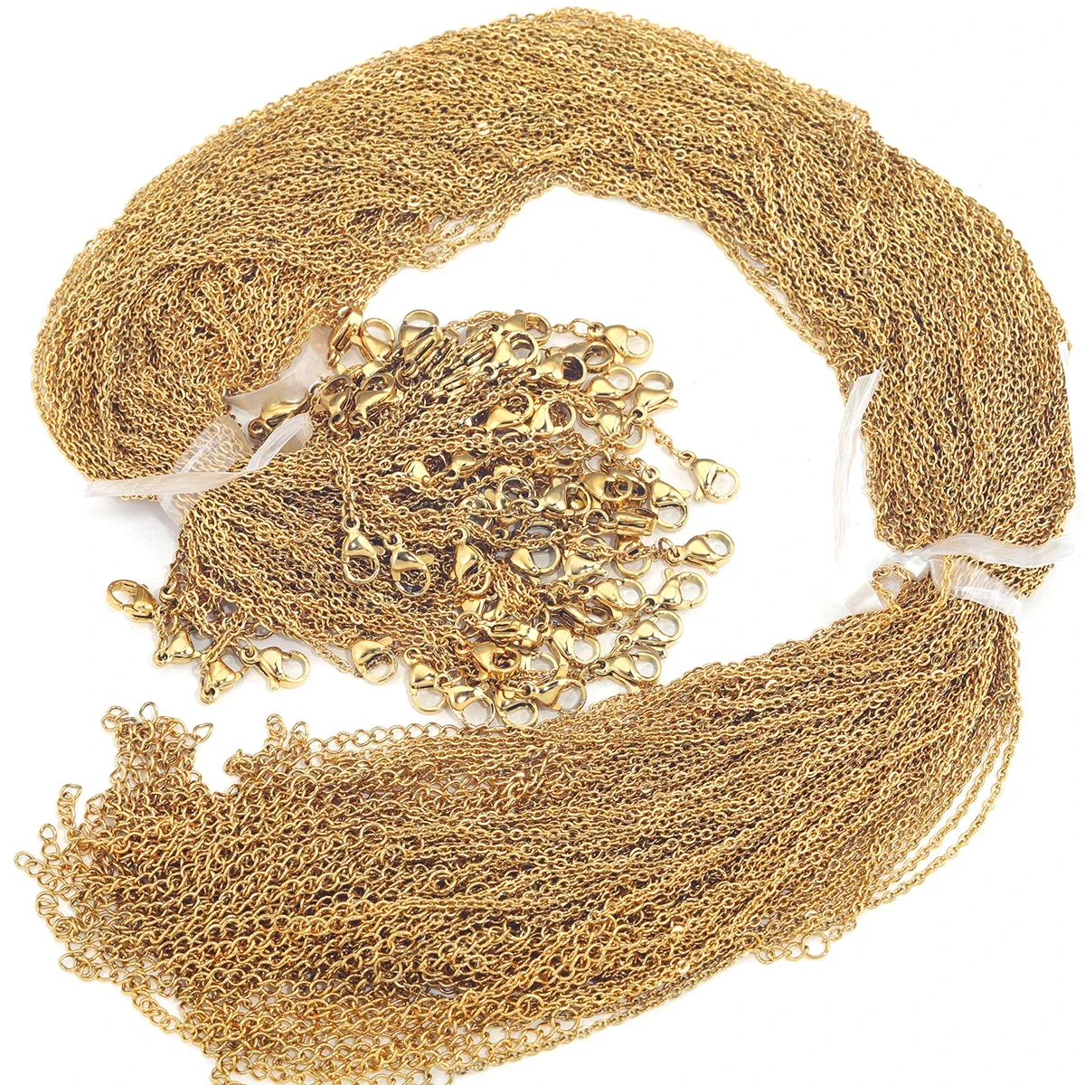 Gold Plated Jewelry Components Wholesale 100pcs Wholesale