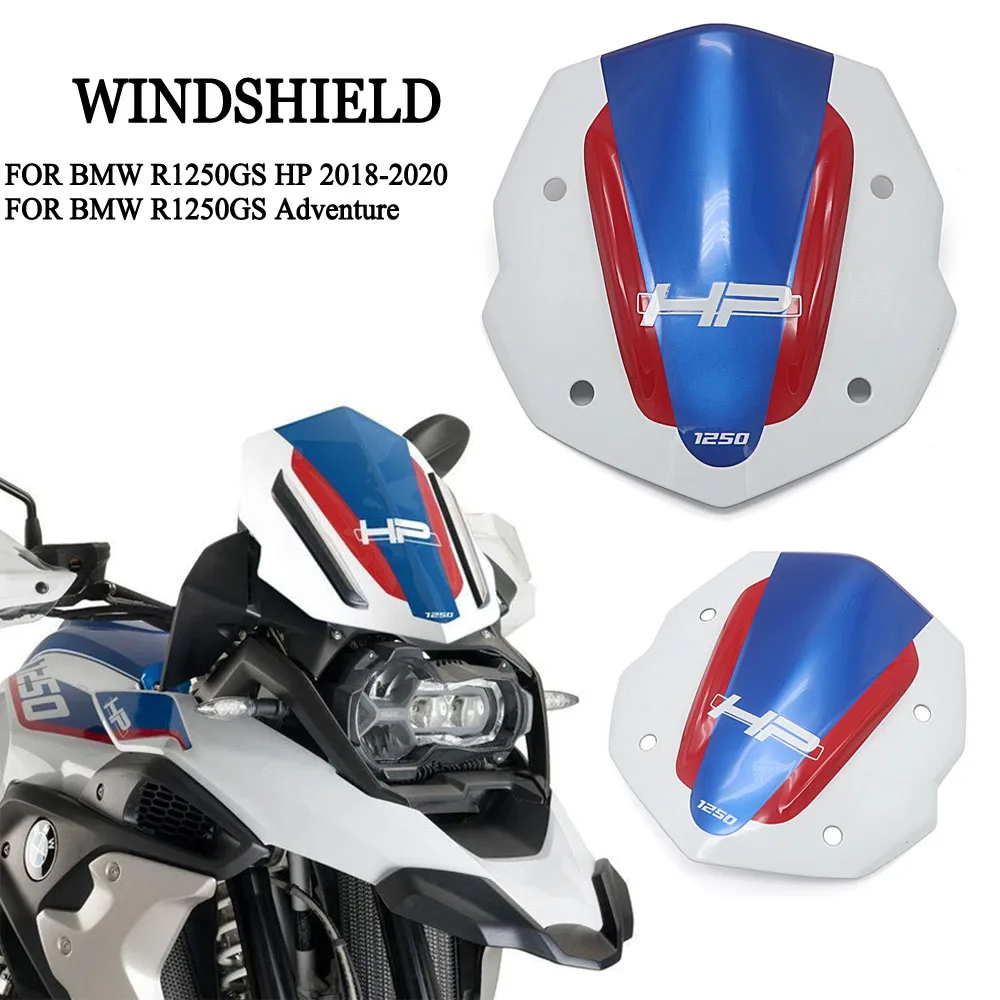 

Переднее ветровое стекло для Мотоцикла BMW R1250GS HP R 1250 GS Adventure R 1250 GS HP ветровое стекло воздушный поток ветровой дефлектор 2018 2019 2020