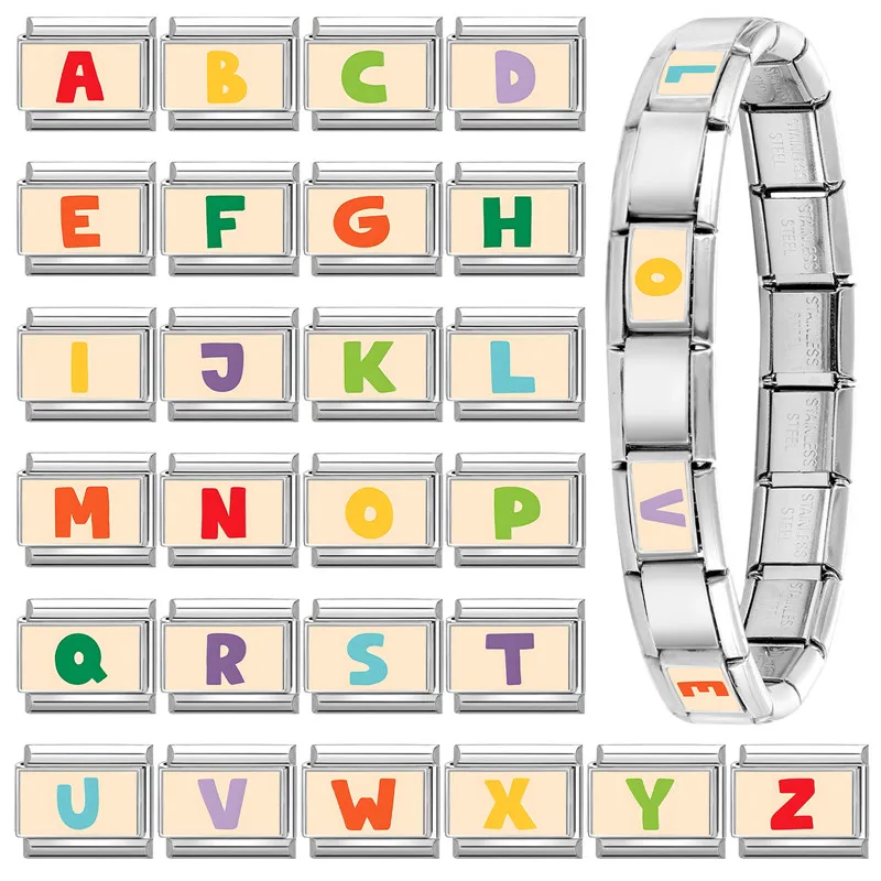 Fashion Charm Bracelet Stainless Steel Women Men