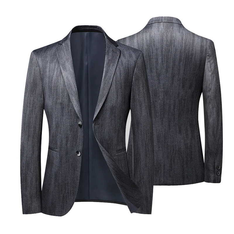 Men's Suit Jackets Japanese Slim Fit Blazers 2 Button Korean Dress Formal Suit Spring Autumn Business Outwear mens blazer