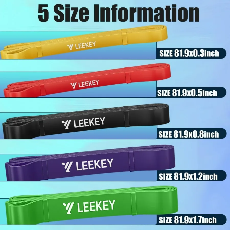 Resistance Bands, Exercise Bands with Handles,Pull Up Assist Bands - Band Set with Door Anchor - Bands for Working Out,Band for