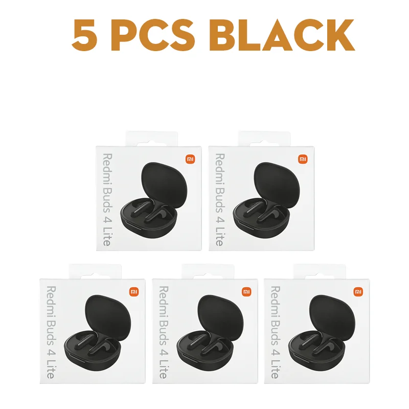 ตัวเลือกสินค้า หูฟังไร้สาย Redmi Buds 4 Lite แบตเตอรี่ยาวนาน น้ำหนักเบา