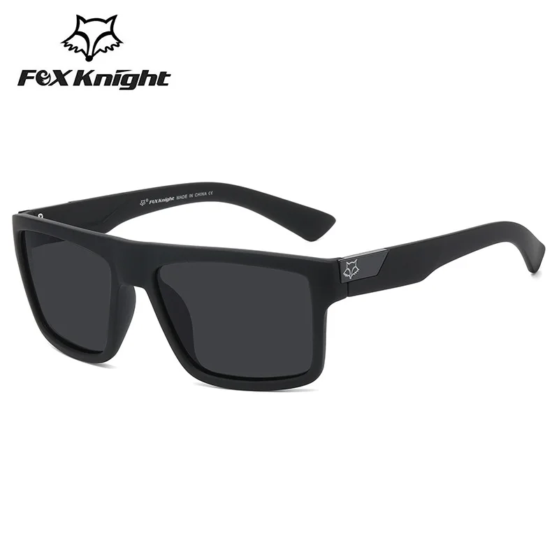 New fox knight brand square sunglasses women men 2023 high quality aesthetic outdoor riding fishing glasses square_voghion.com
