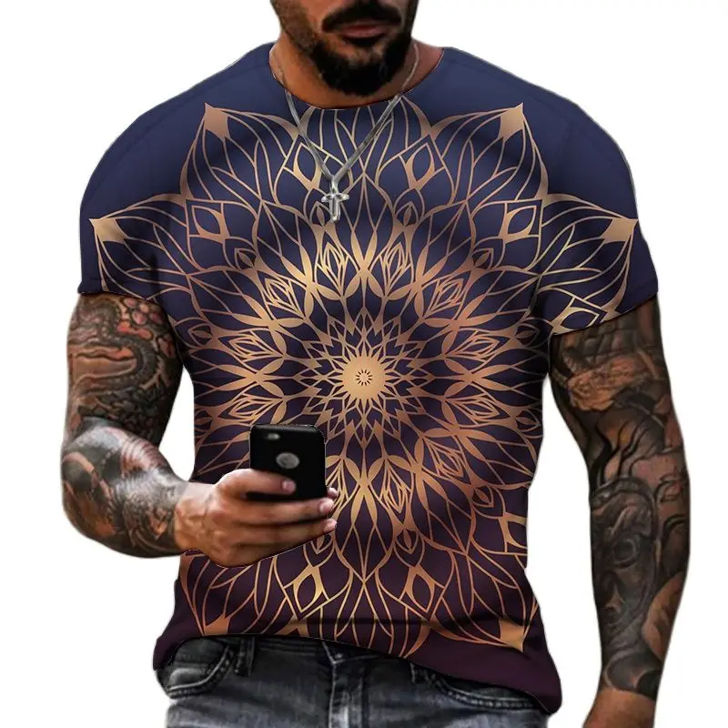 

Летняя спортивная одежда с круглым вырезом и цветным рисунком, топы, Повседневная Уличная одежда, футболки, мужские и женские футболки с кор...