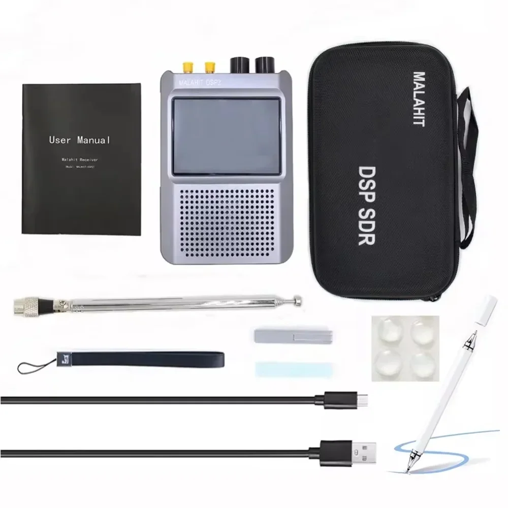 Malahit-DSP2 SDR無線ファームウェア周波数計,10khz-380mhz,404mhz