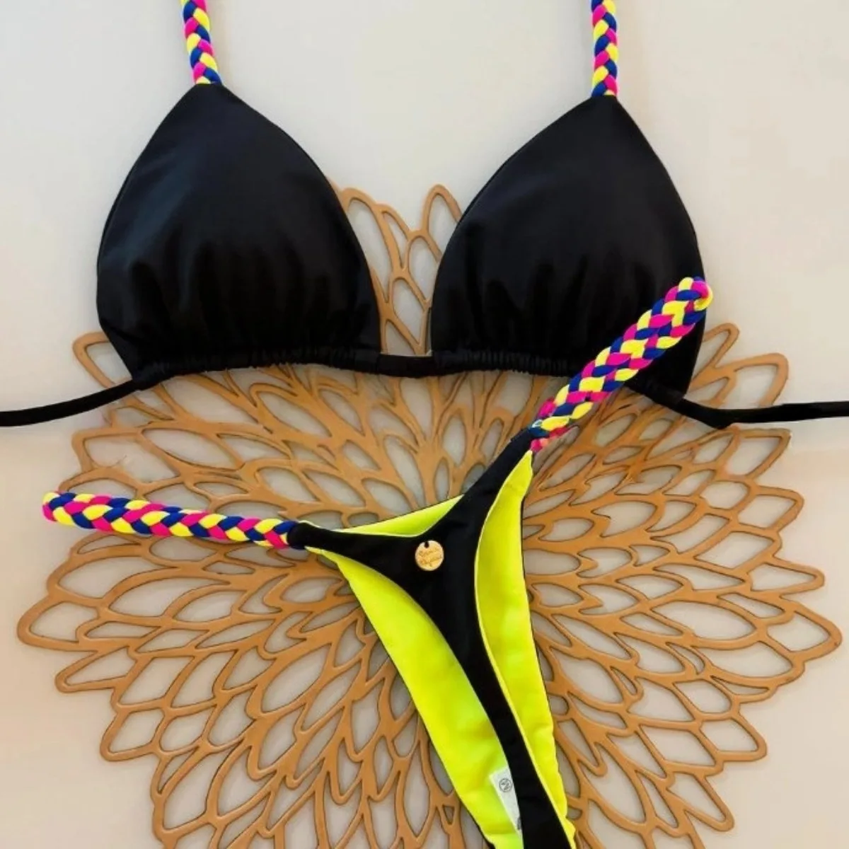 Split Women Sexy Bikini Seaside Holiday Gathering Swimwear - AliExpress ...