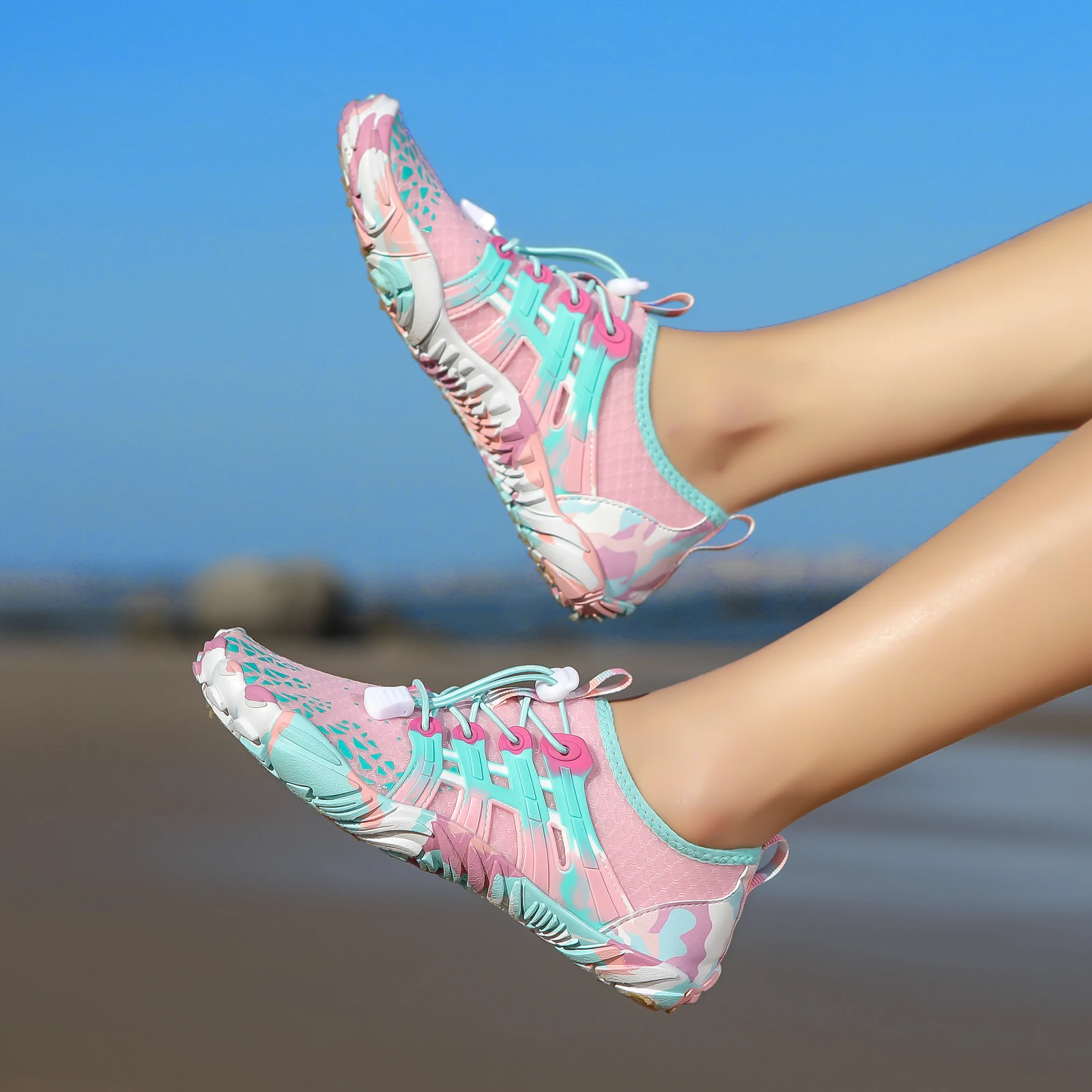 Water Shoes Women's Swimming Quick Drying Beach Barefoot Light Non-Slip Water Hiking