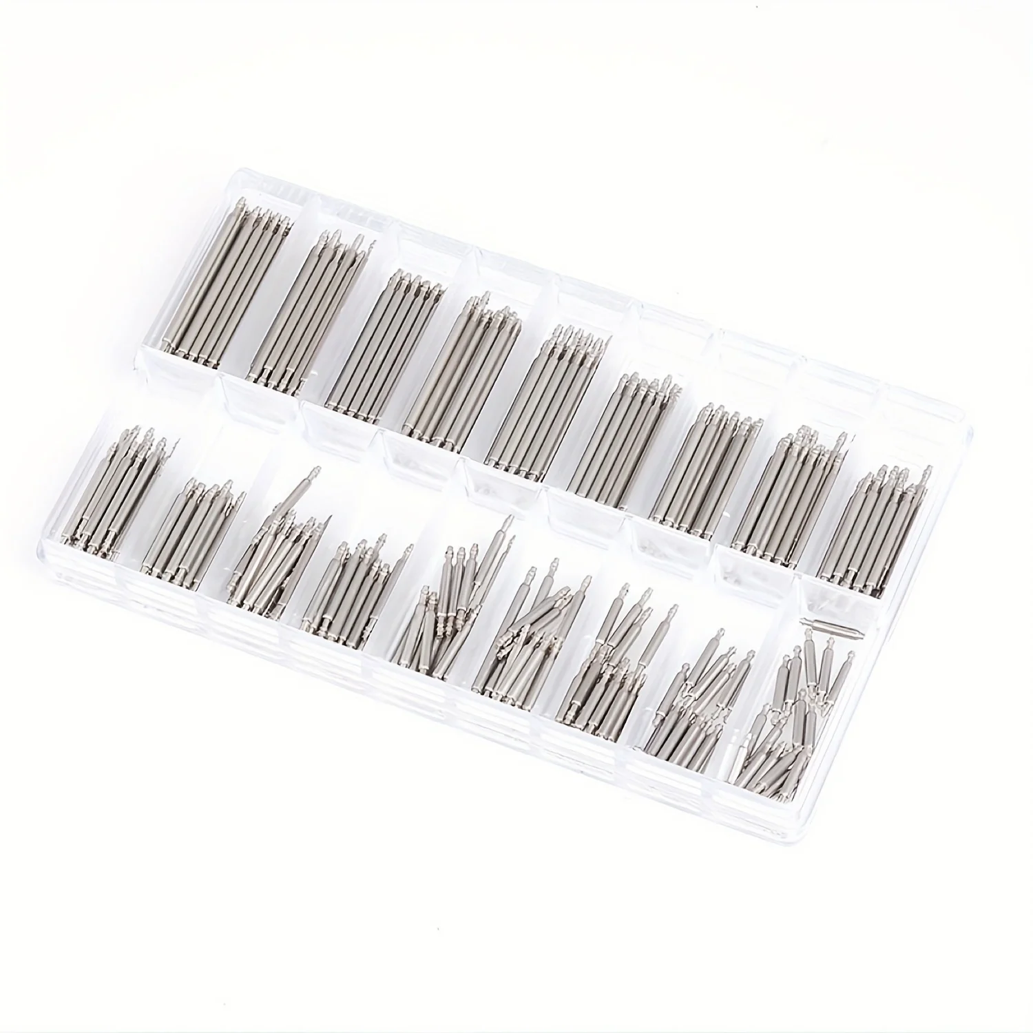 Deluxe Stainless Steel Watchband Spring Bar Set (270 Pieces)