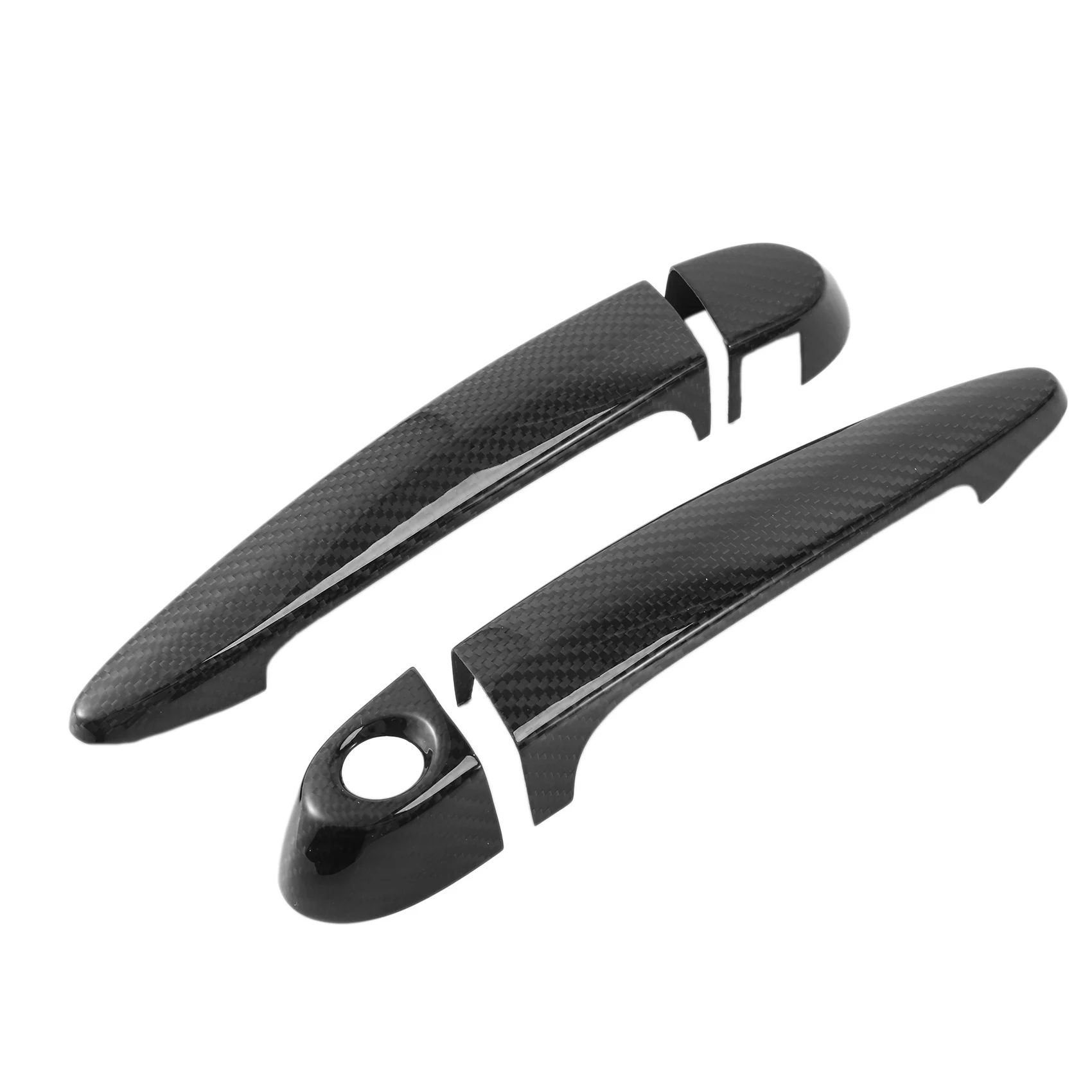 

Real Carbon Fiber Outside Exterior Door Handle Cover Trim Without PKE For-BMW 1 2 3 4 Series E90 F30 F34 X1 E84 X3 F25