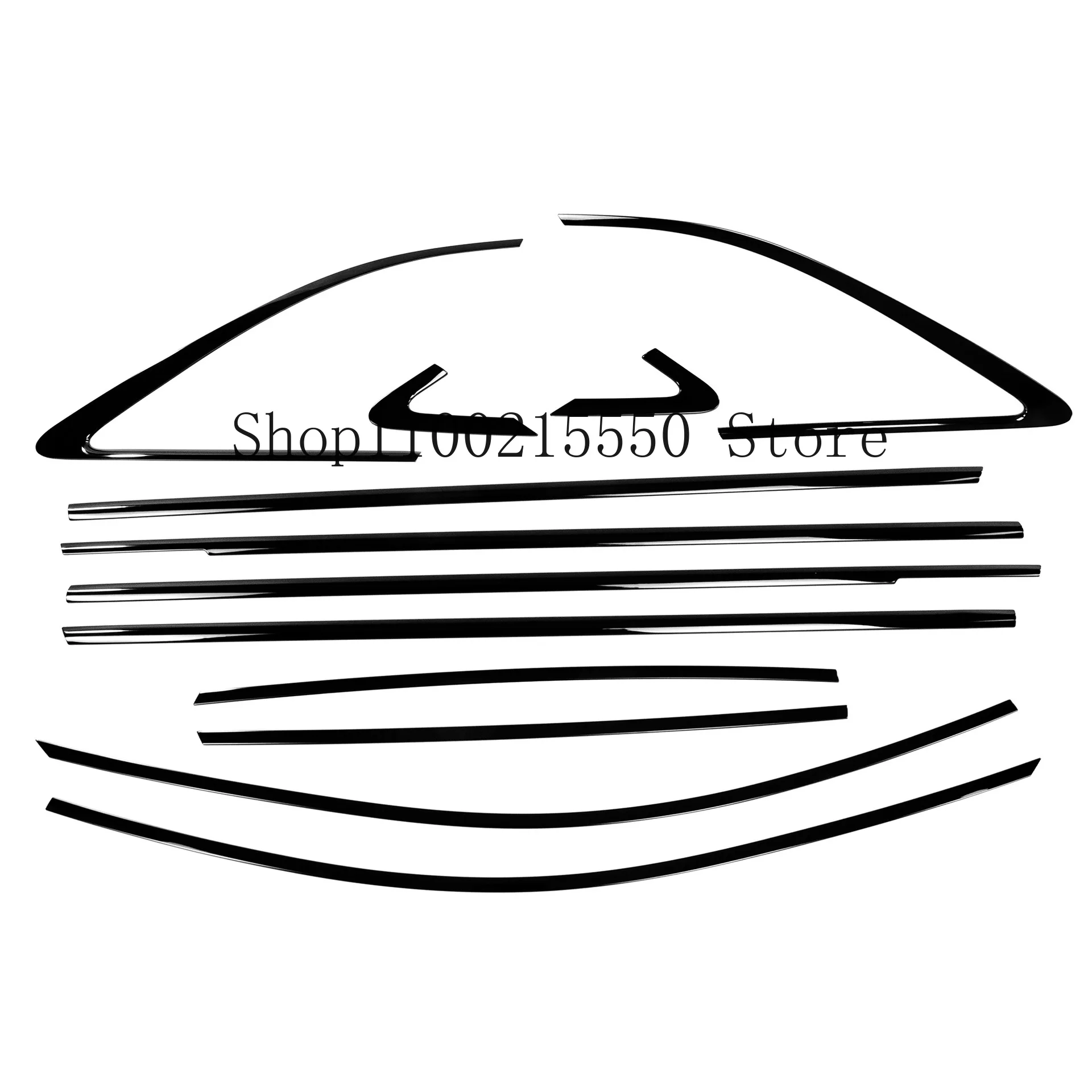 기아 쏘렌토 2014-2025 윈도우 트림 도어 트림 외부 개조 액세서리