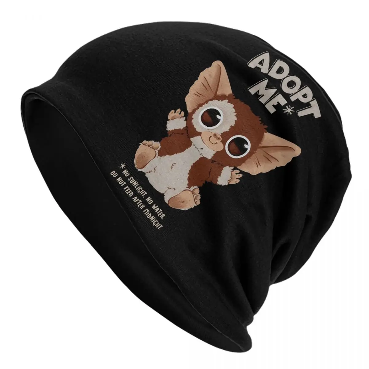 Unisex Adact Me Berretti Cappelli Merch Antivento Gizmo Gremlin Halloween Multifunzione Bonnet Knit Hat