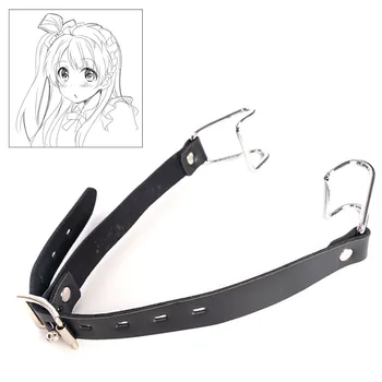 Harness Gag Spreader Bdsm Open Mouth Gags Metal Claw Hook Force For Women Couples Slave Bondage Wips Erotic Oral Sex Accessories 2