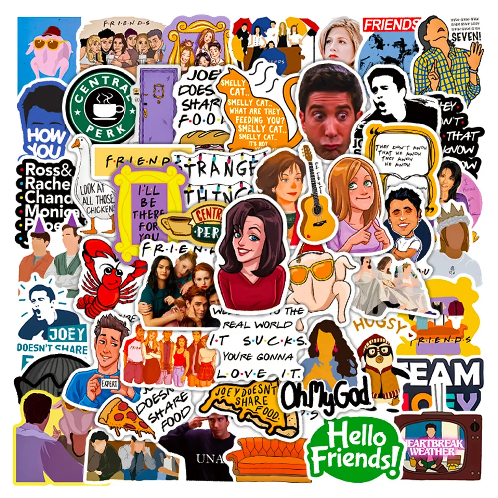TV Show Stickers (Friends stickers)