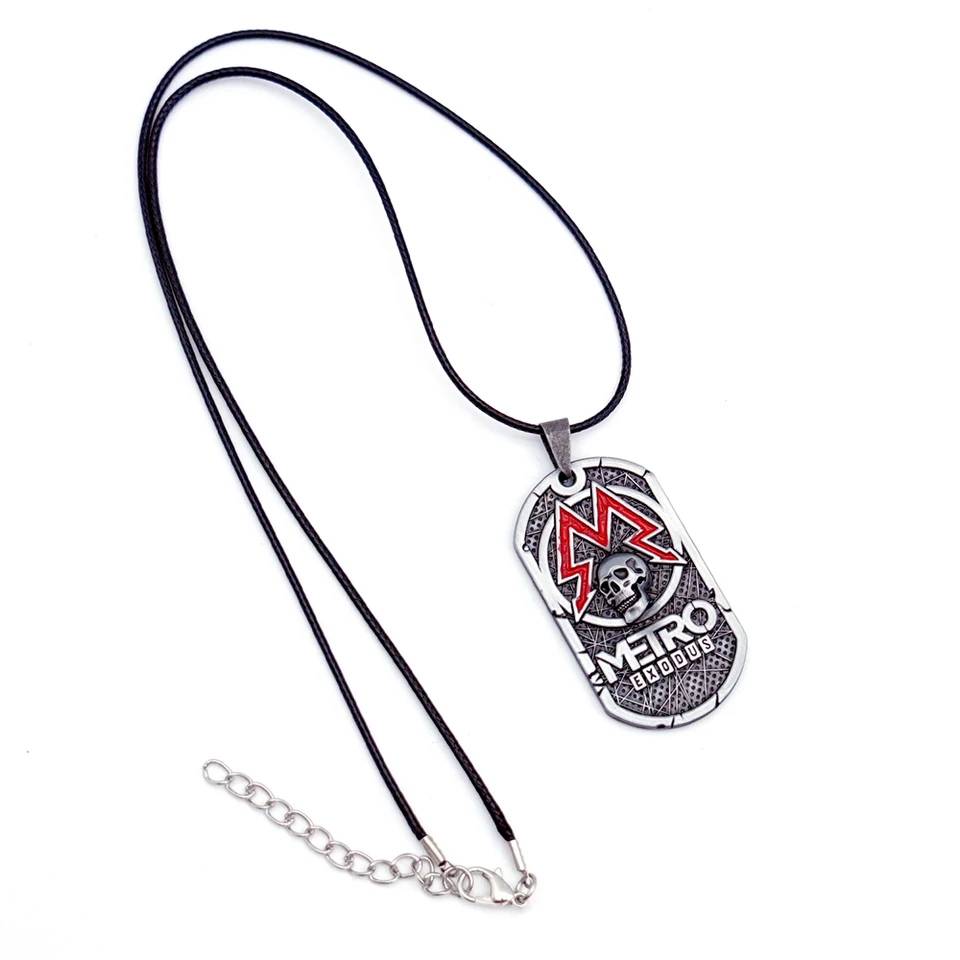 Metro 2033 Necklace for Men Women Classic Game Necklaces