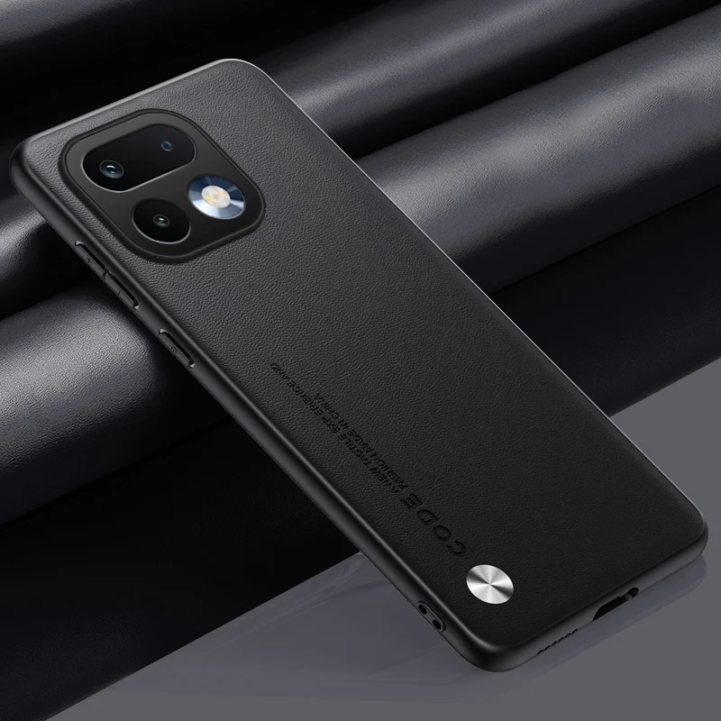 Luxury Leather Matte Silicone Phone Case Protective Cover