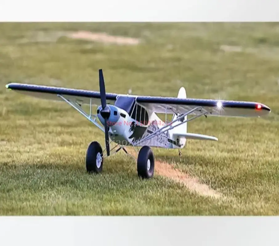 New Rc Rtf Trainer Electric Aircraft Pa18 Remote Control Plane 1300mm J3 Piper Super Cub Pnp Airplane Model Outdoor Sports Gifts 5