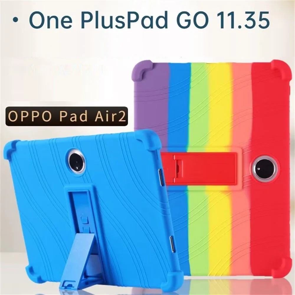 Custodia Per Oneplus Pad Go 2023 Custodia Per Tablet Supporto Regolabile Per Oppo Pad Air 2 One Plus Pad Go Funda 11.35 ''Silicone Coque