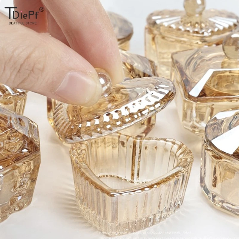 Nail Powder Manicure Tools Nail Acrylic Liquid Acrylic Nail Powder Nail Tools Crystal Glass Acrylic Powder Liquid Nail Pen Washing Cup Nail Powder Holder Container
