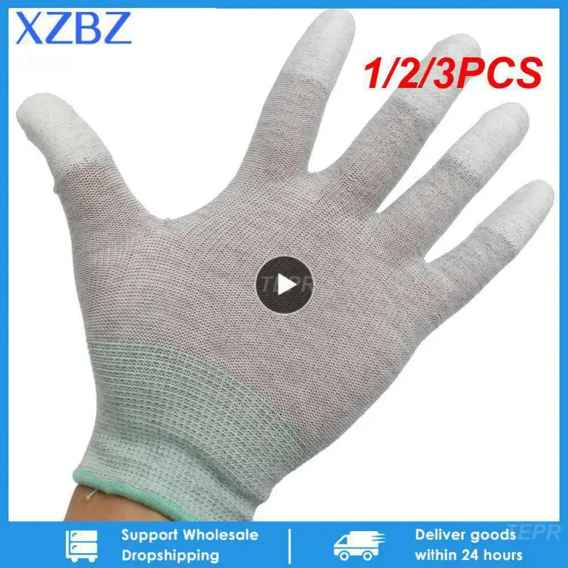 

1/2/3 шт., Антистатические Рабочие электронные перчатки