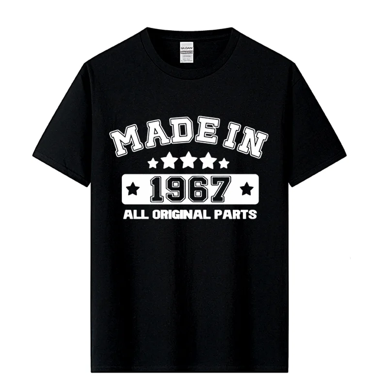 Made in 1967 All Original Parts Birthday Gift T-Shirt