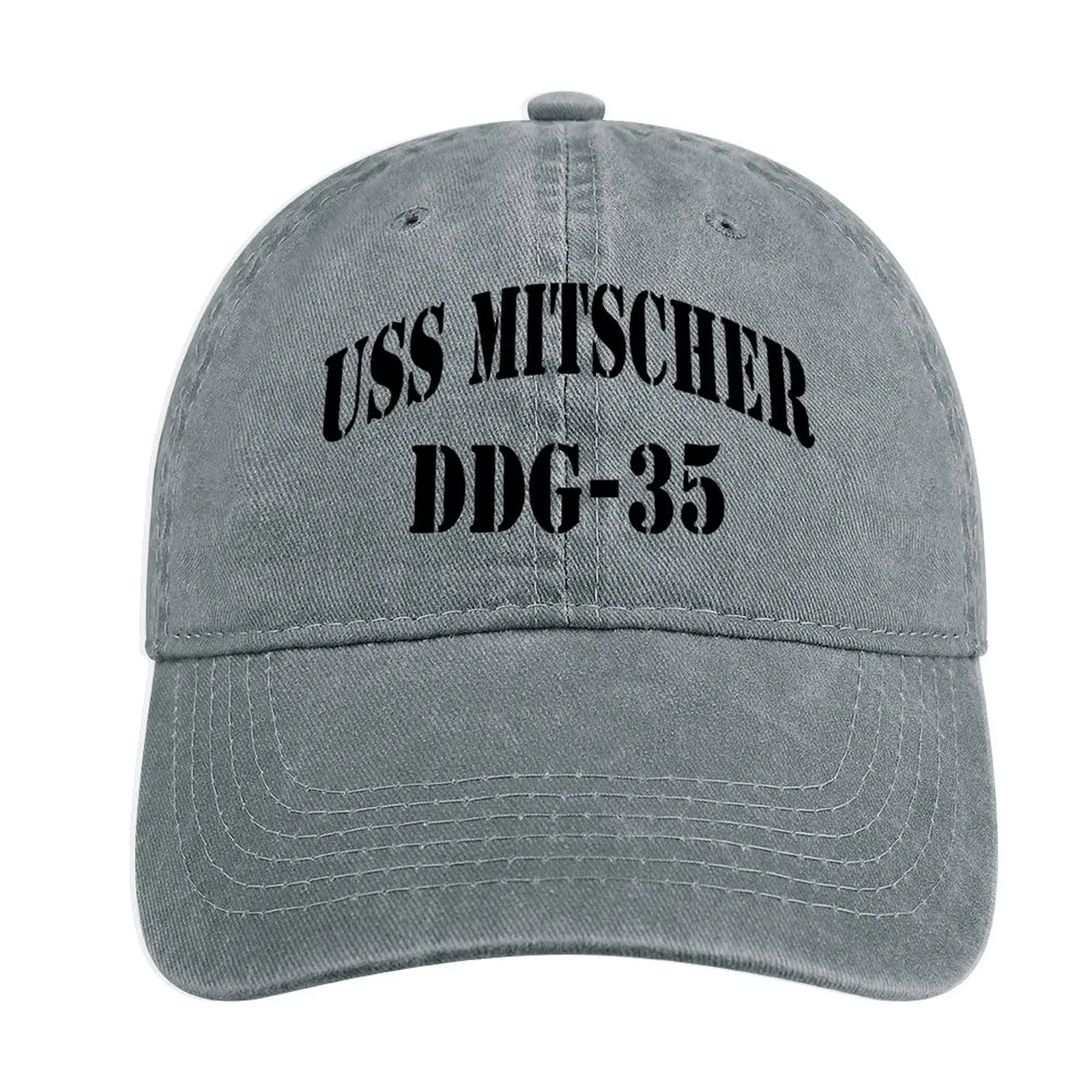 

USS MITSCHER (DDG-35) SHIP'S STORE Cowboy Hat Hat Man For The Sun western hats Hats Hats Woman Men'S