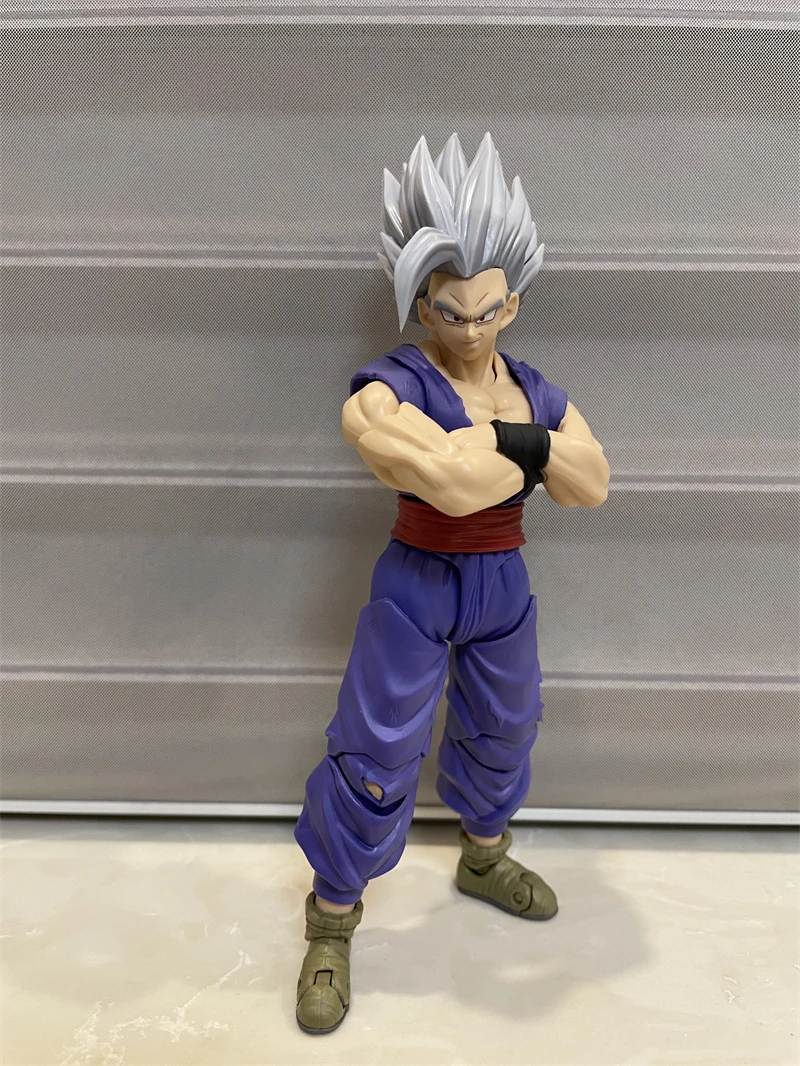 thumbnail image 1 of Figuras de Dragon Ball de 17 cm, figura de acción de Son Gohan, figuras de Gohan SHF Figuart, estatua, figura de anime, modelo, muñeca, colección, juguetes, regalo, 1 of 5