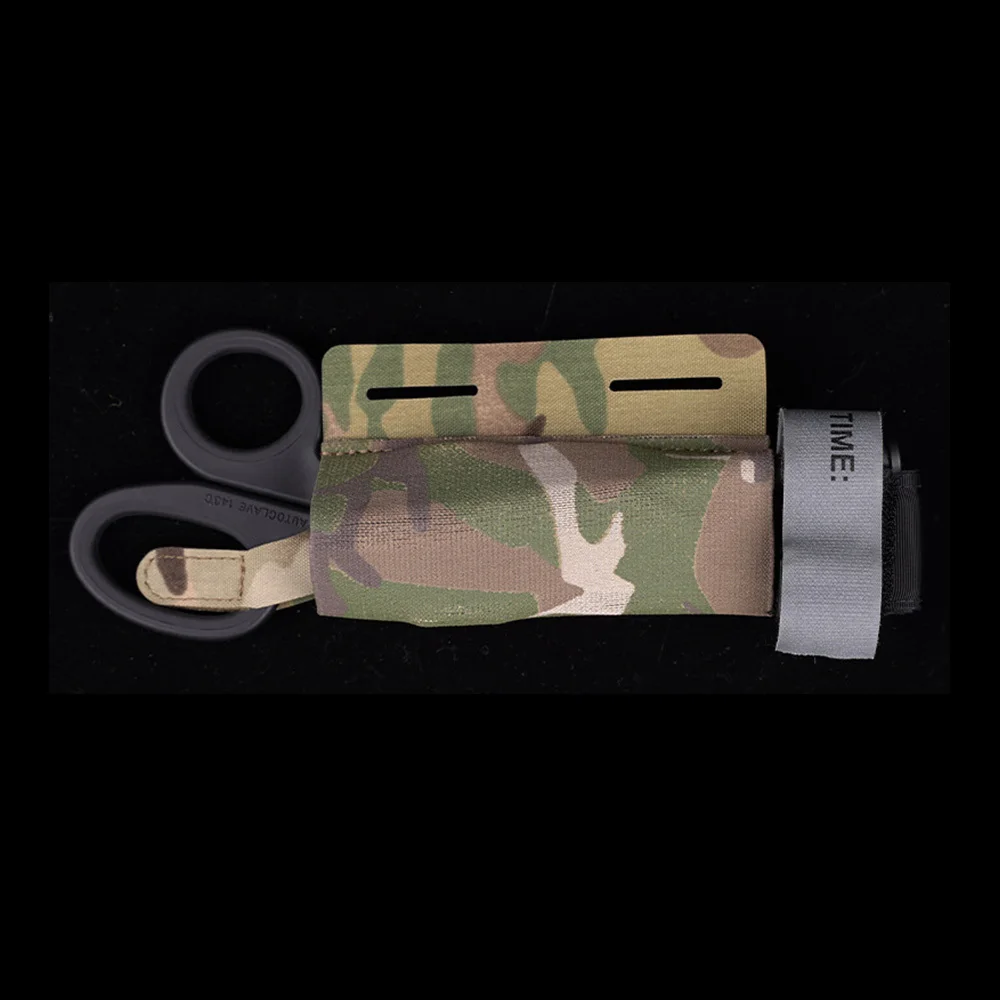 TacticalElasticTourniquetHolderEMTTraumaShearScissorHangerIFAK