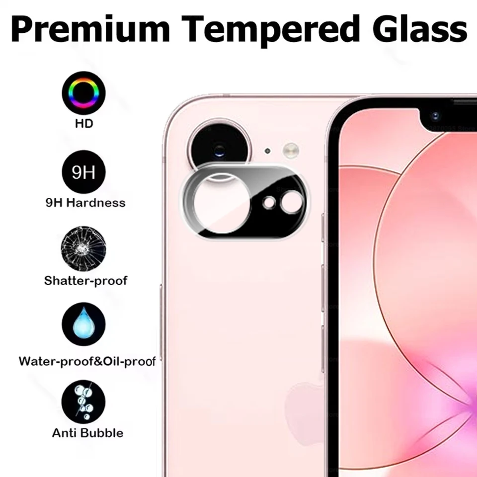 3-Pack Premium 3D Transparent Camera Screen Protector and Lens Cover Film