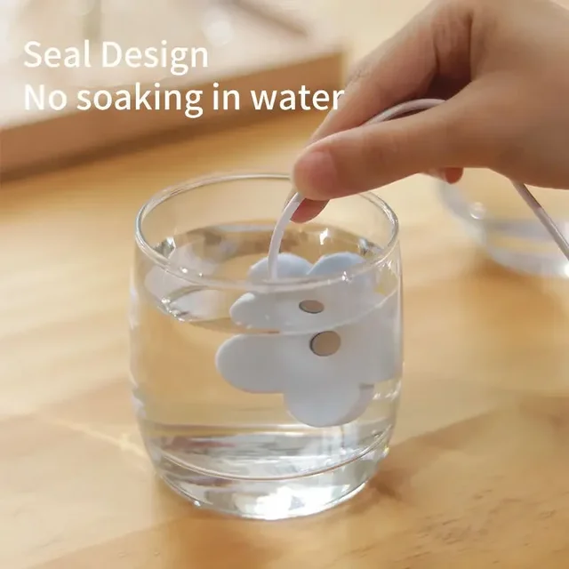 Small Flower USB Humidifier Portable Desktop Mini Water Replenishing Spray Home Ipx7 Waterproof Atomizer Diffuser 3